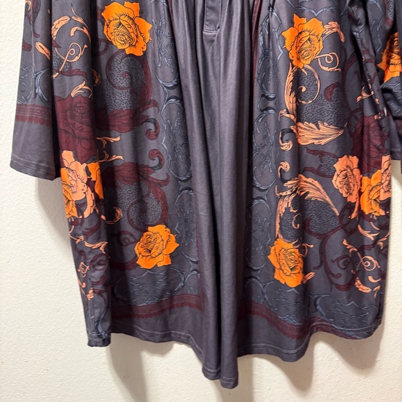 Reborn Top Women’s Plus Size 3XL Garden core Flowy Garden‎ Core Stretch Blouse - Picture 4 of 11